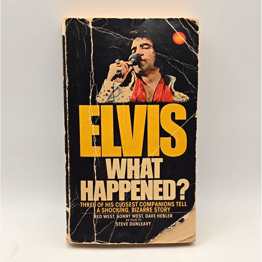 Elvis: What Happened? Red West et al Ballantine 1977 PB Illustrated 1st